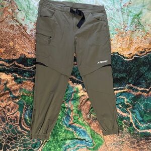 adidas Terrex Green Joggers